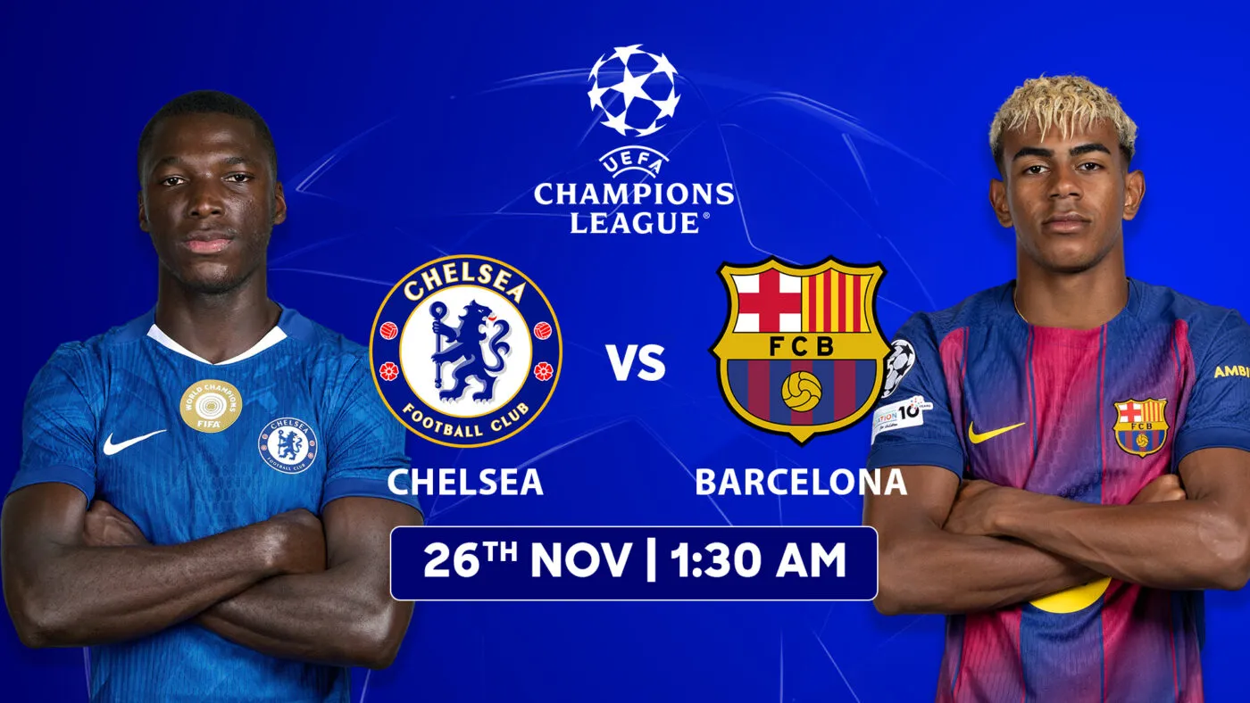 UEFA Champions League V5: Chelsea vs Barcelona 2 UEFA Champions League: Chelsea - Barcelona