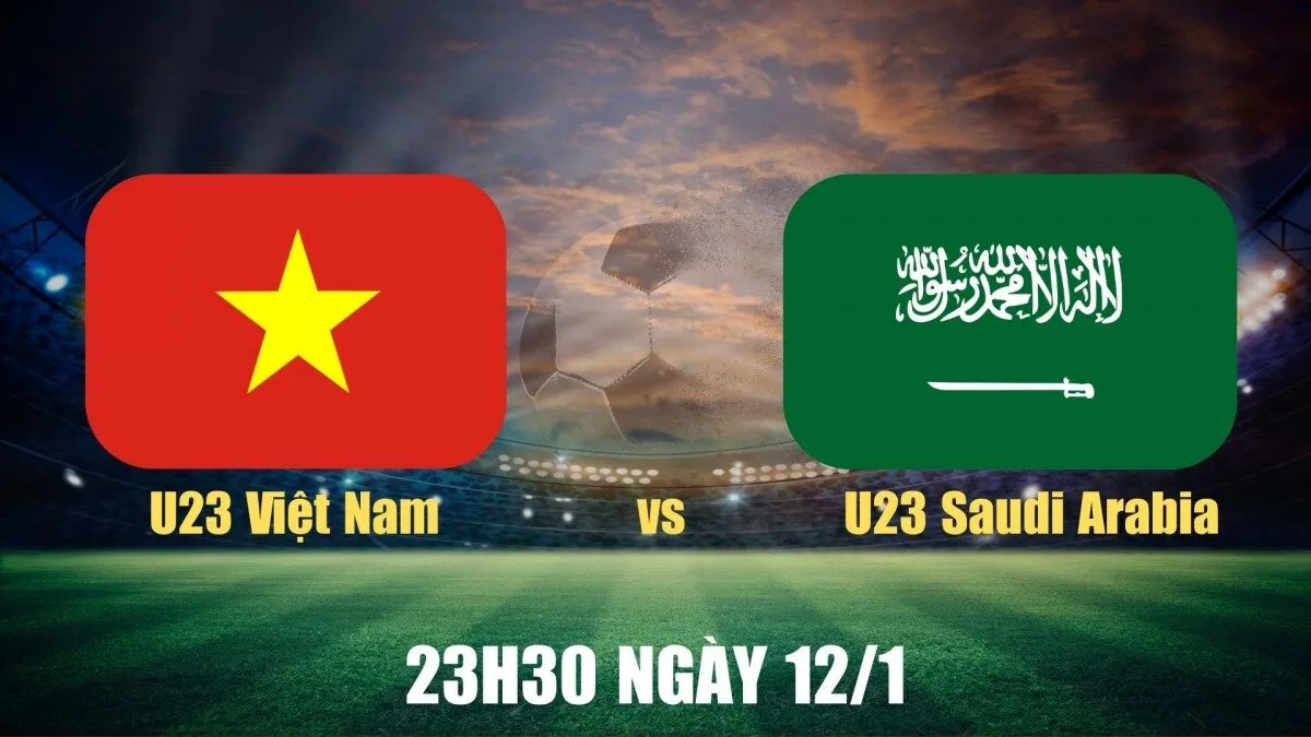 U23 Saudi Arabia vs u23 VN